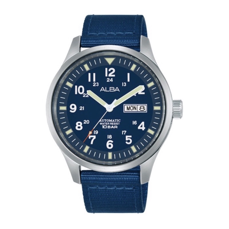 ALBA Automatic AL4219 AL4219x1 blue nylon ORIGINAL