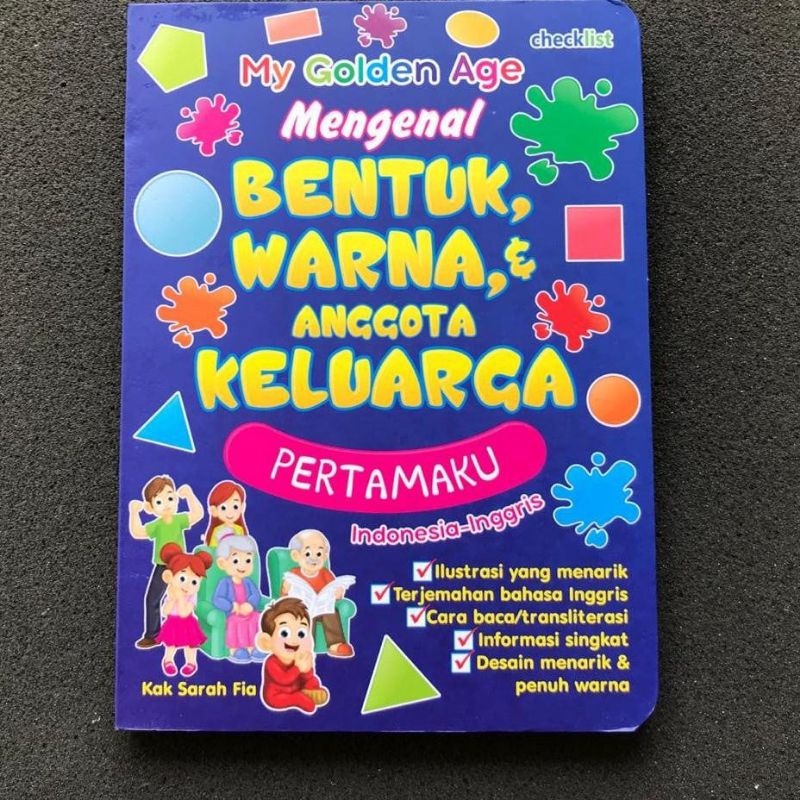 boardbook my golden age mengenal bentuk warna dan anggota keluarga