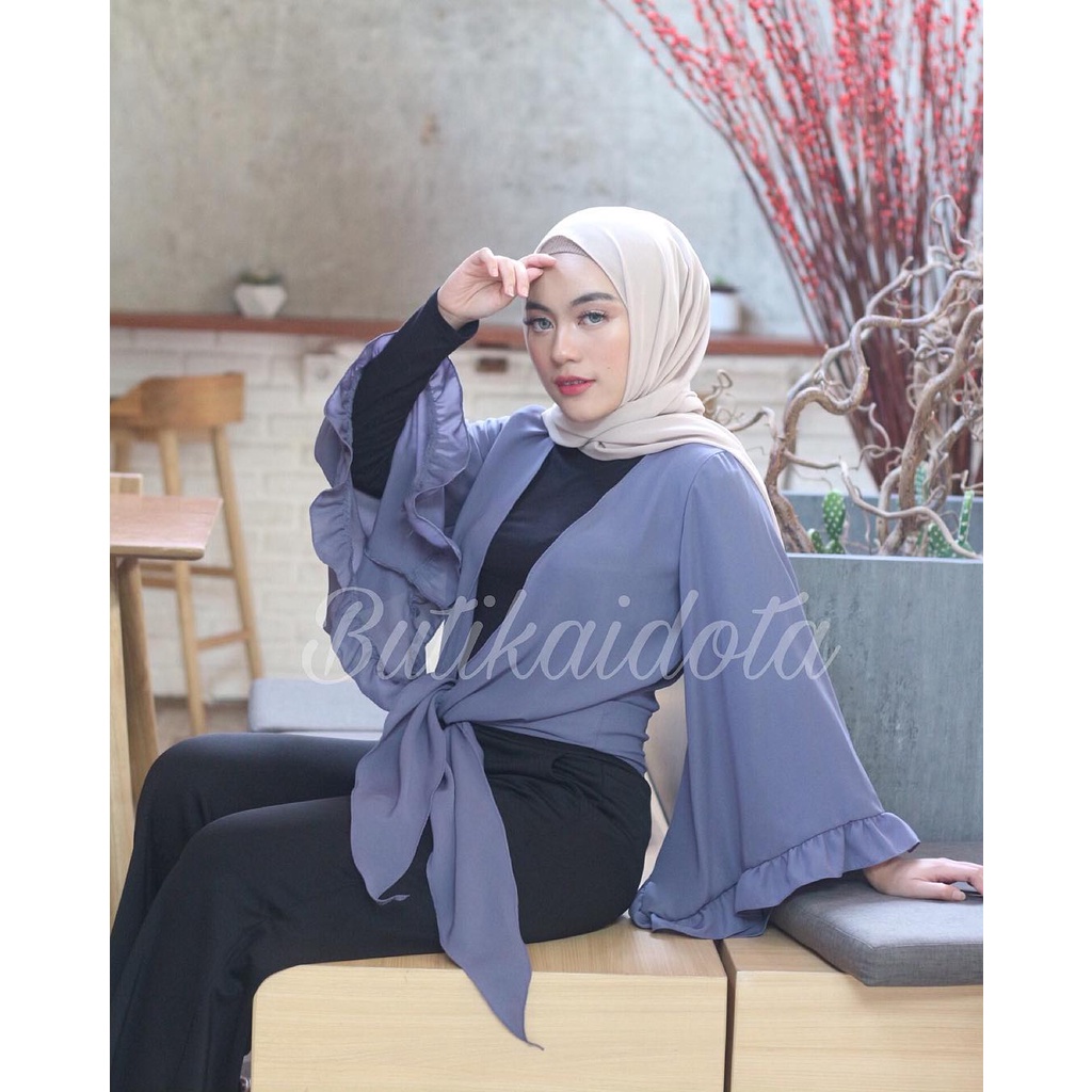 Baju Atasan ALANA Outer Cardigan Moscrepe / Others