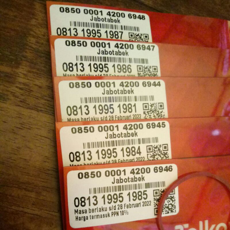 Nomor Cantik Telkomsel Double Tahun