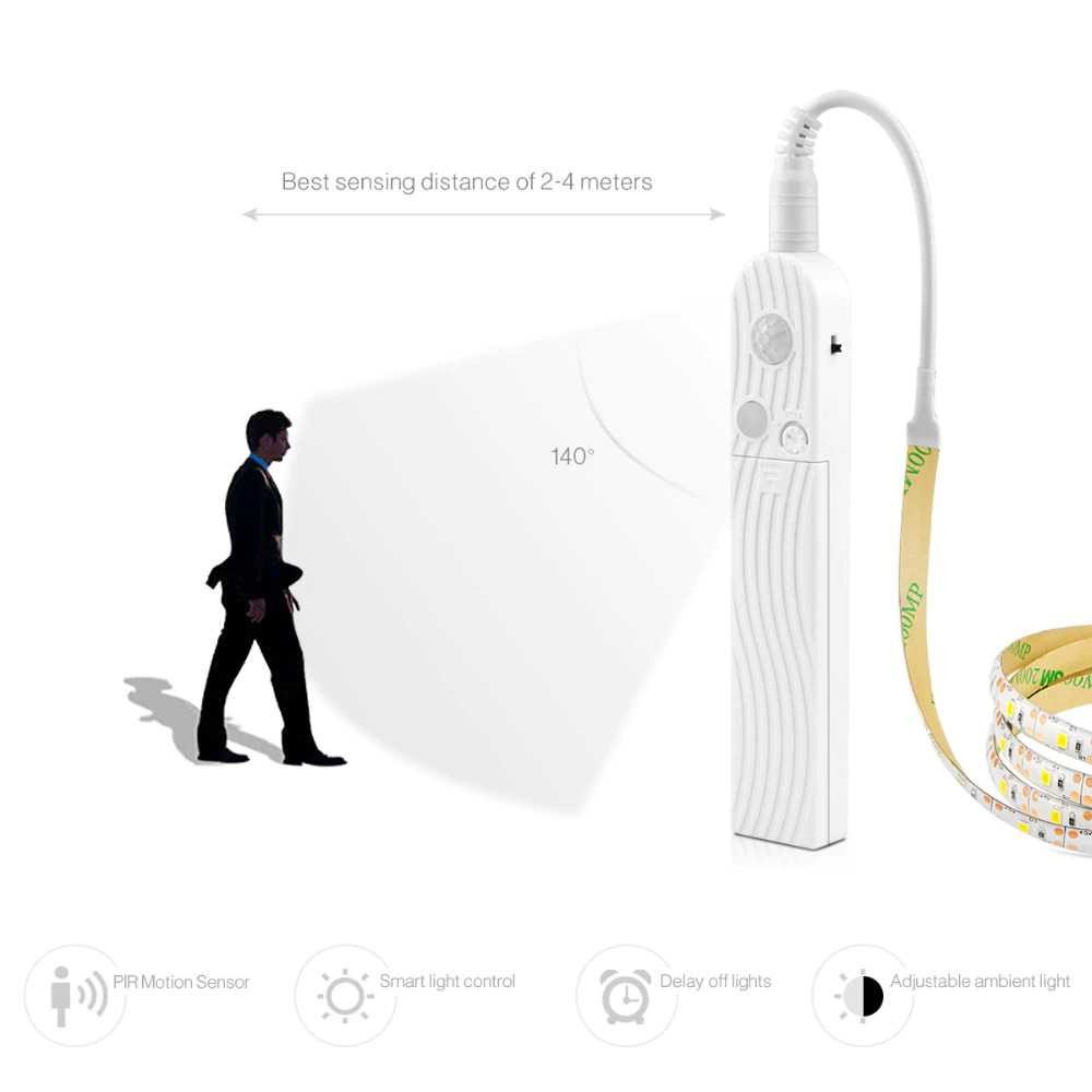 Lampu LED Strip dengan Sensor Gerak 1M Rybakov - 2835