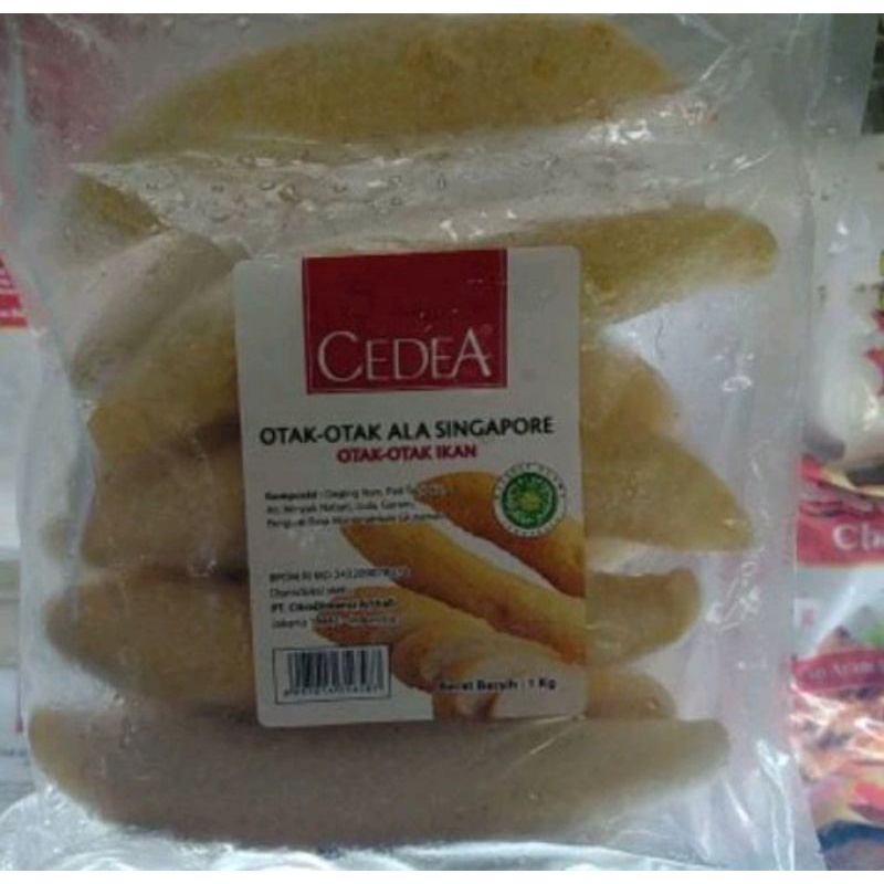 

Otak-otak Ikan Singapore CEDEA 1kg Isi 10