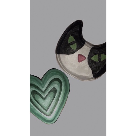 costum clay trinket dish