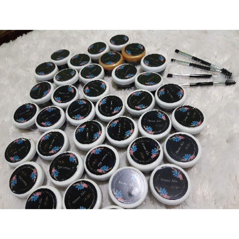 Henna Alis Free Kuas Hasil Seperti Sulam Alis