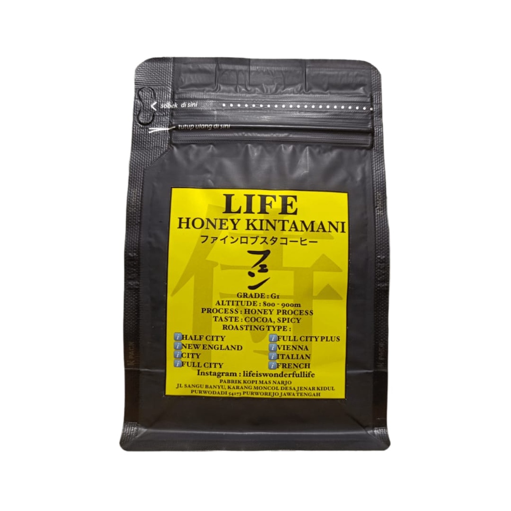 

Kopi LIFE Robusta Bali Honey Process