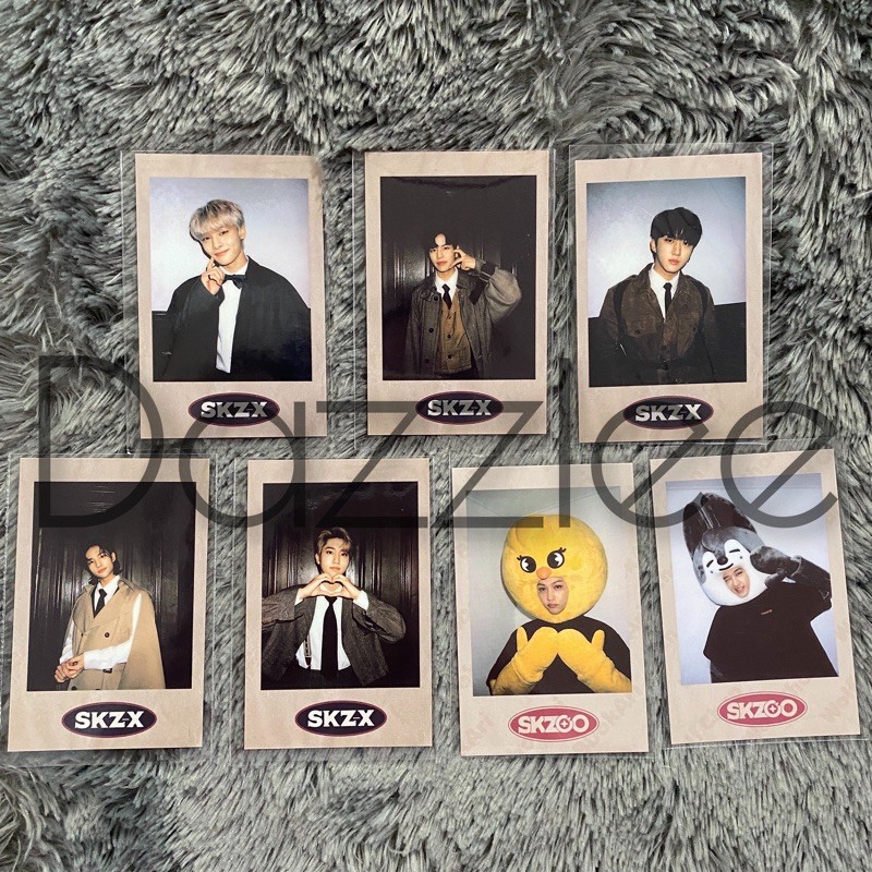 Stray Kids fanmeet LoveStay SKZX SKZOO pob pola photocard Hyunjin Seungmin I.N han jisung bangchan