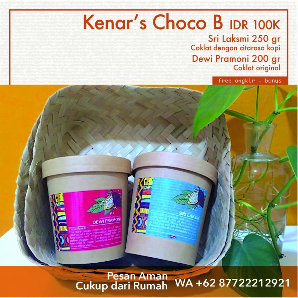 

Kenar Choco B (Choco Brownies dan Choco Original)