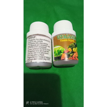 Vitamin Organik Untuk segala jenis tanaman 50ml