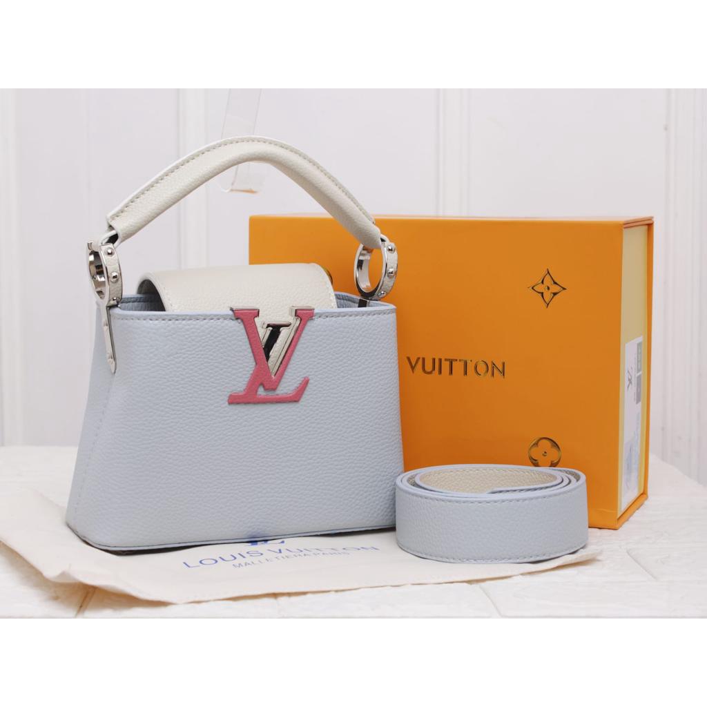 Tas Lv Capucines Mini BLUE