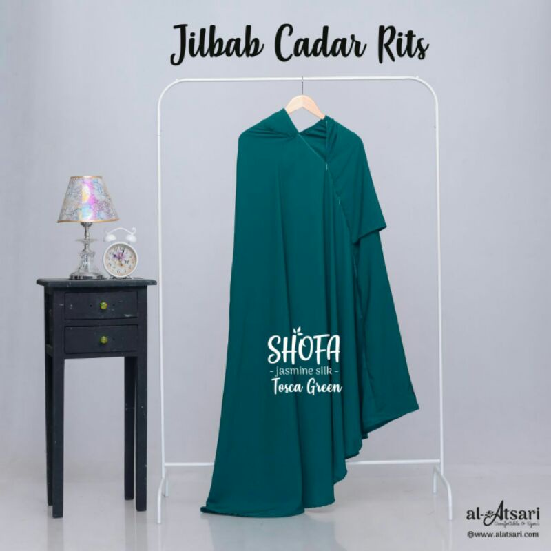 jilbab cadar ritz 3 resleting