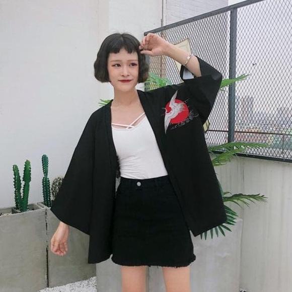 BIKINI OUTER SALE BIKINI OUTER BLAZER WANITA CARDIGAN KIMONO LENGAN PANJANG JEPANG OUTER WANITA