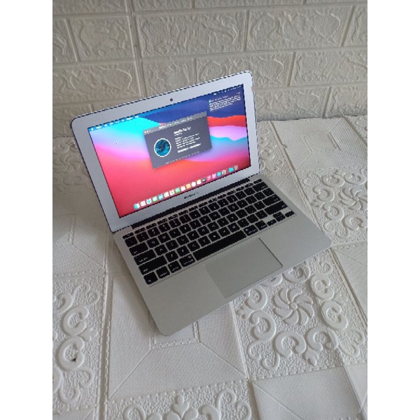 OBRAL MACBOOK AIR 11 TH 2015 CORE i5 RAM 4GB SSD 256GB OS MONTEREY GARANSI