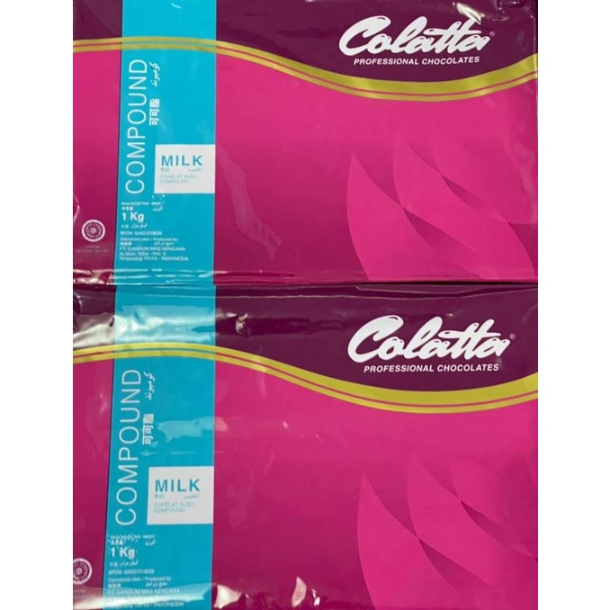 

Coklat Colatta Milk Chocolate Compound 1kg TERLARIS TERPERCAYA ORIGINAL