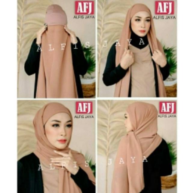 Pashmina Inner 3In1 Ceruty Babydoll Premium Yunisaahara