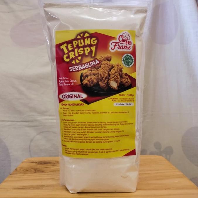 

Rasa Original Tepung Crispy Serbaguna Siap Pakai Fried Chicken Dll