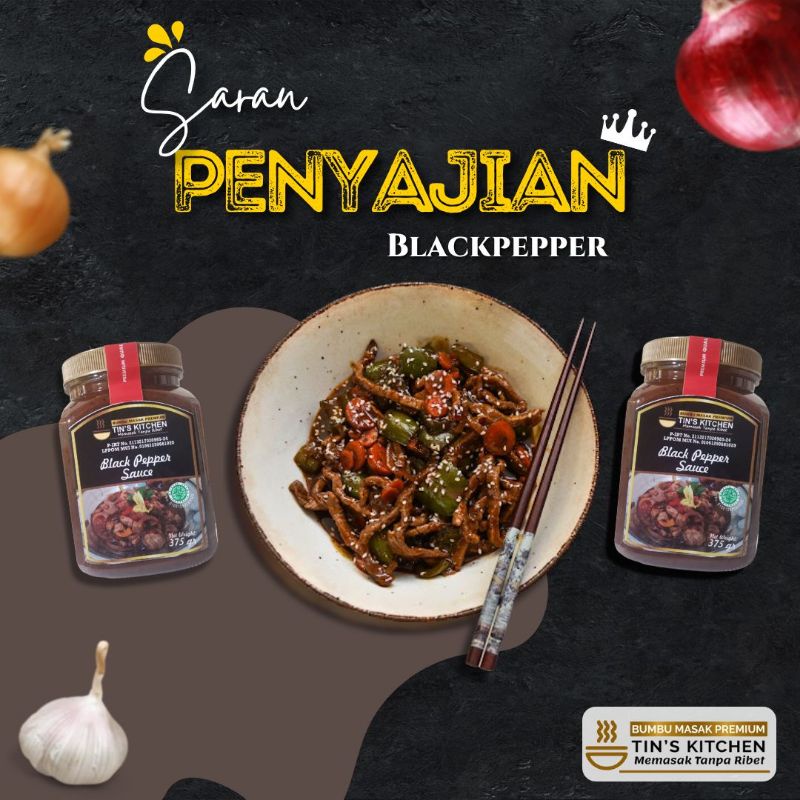 

Bumbu Saos Blackpepper 375gr - Tin’s Kitchen