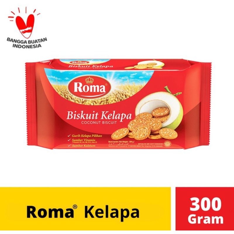 

Roma Biskuit Kelapa 300gr