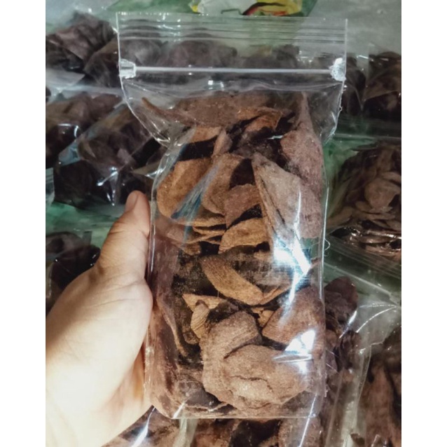 

krpik pisang coklat