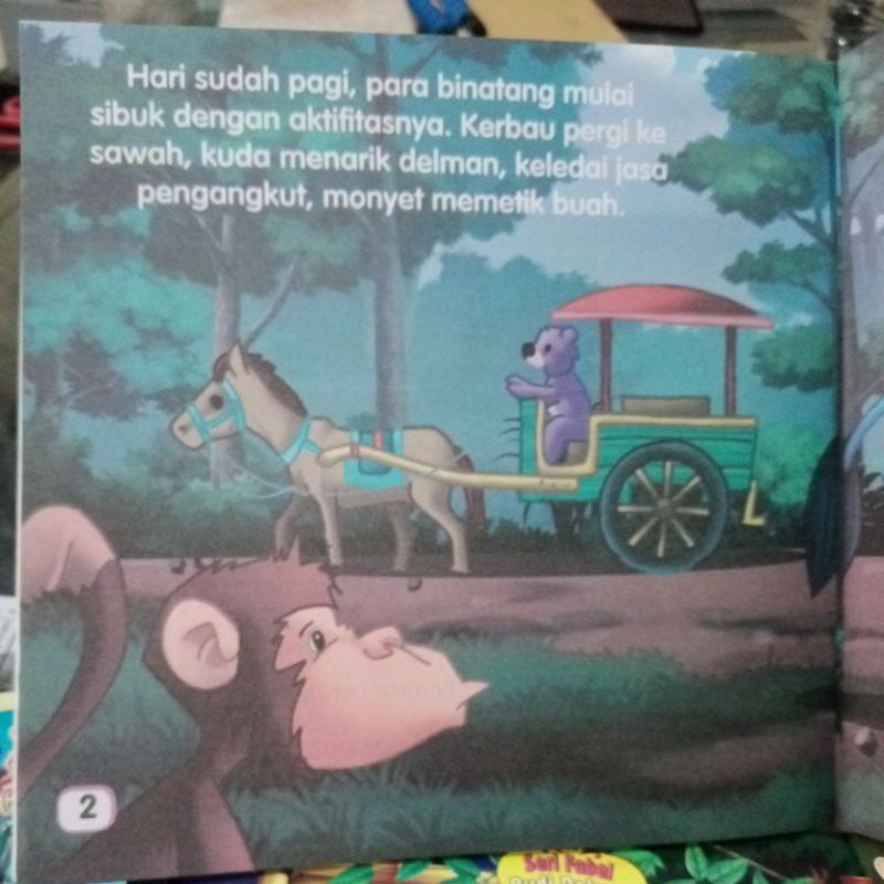 Buku Paket Isi 4 Seri Fabel Budi Pekerti