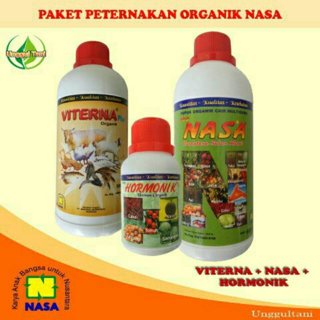 PAKET PETERNAKAN ORGANIK NASA (Viterna + POC nasa +Harmonik)