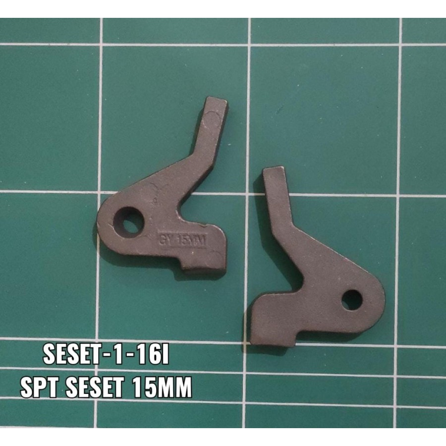 Sepatu Presser Foot Mesin Skiving Seset Kulit Taking 801 Ukuran 15MM