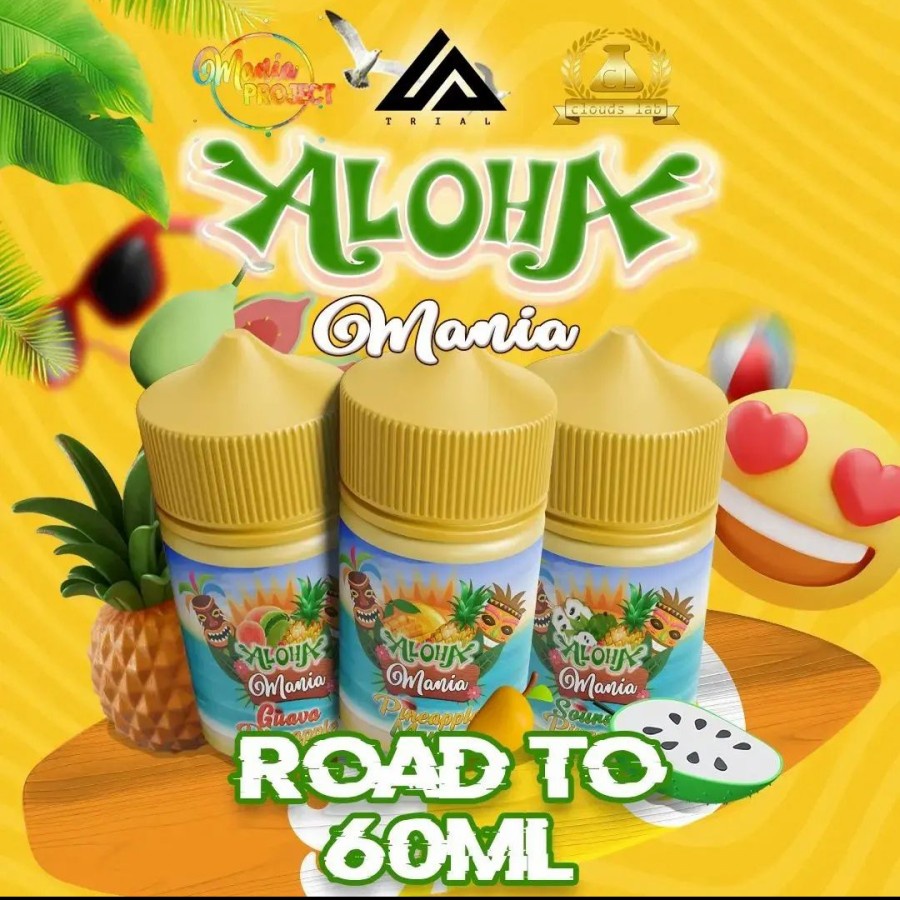 LIQUID FRUITY ALOHA MANIA SERIES 60ML 3MG