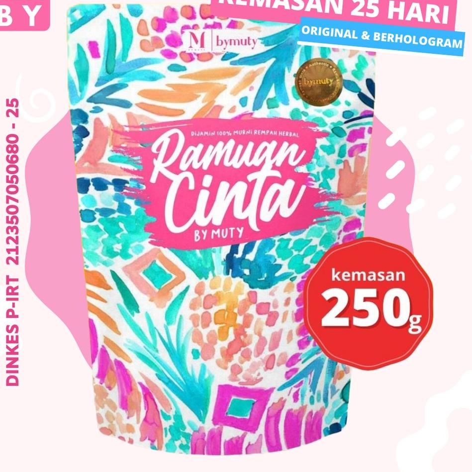 

➴ PROMIL / RAMUAN CINTA BY MUTY kemasan 250 gr (untuk 50x SEDUH) ㄿ