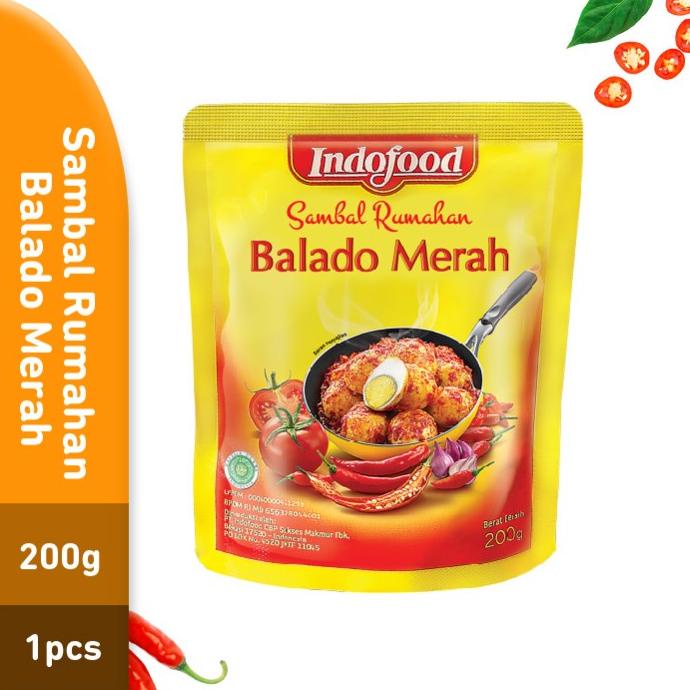 

Sambal Indofood Balado Merah 200 GR (PCS)