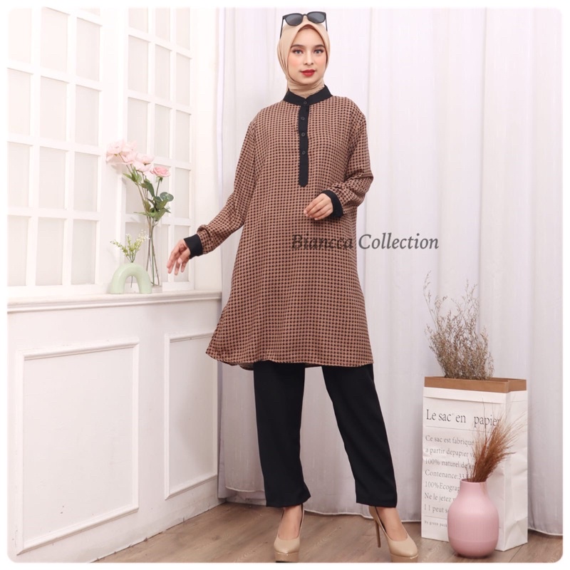 VANNA SET ONESET SHAKILA MOTIF SETCEL KOMBINASI SET SHAKILA MOTIF BUSUI BUMIL