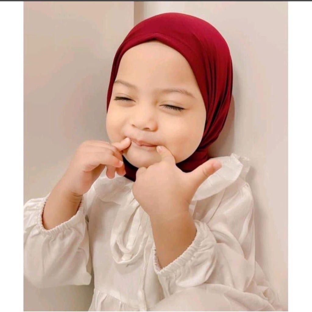 BEFAST - ZEC OOTD Hijab CAYA / Almira Hijab Anak / Kerudungan Anak / Fashion Anak Perempuan / Hijab Polos Casual / Terbaru 2022 / Hijab Banyak Warna / Kerudungan Anak-Anak TK