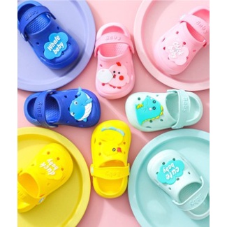 epatu Sandal  Anak Laki-Laki Dan Perempuan Sendal Gambar Kartun Lucu IMUT Dino Duck Chick Whale 1 -7 TAHUN