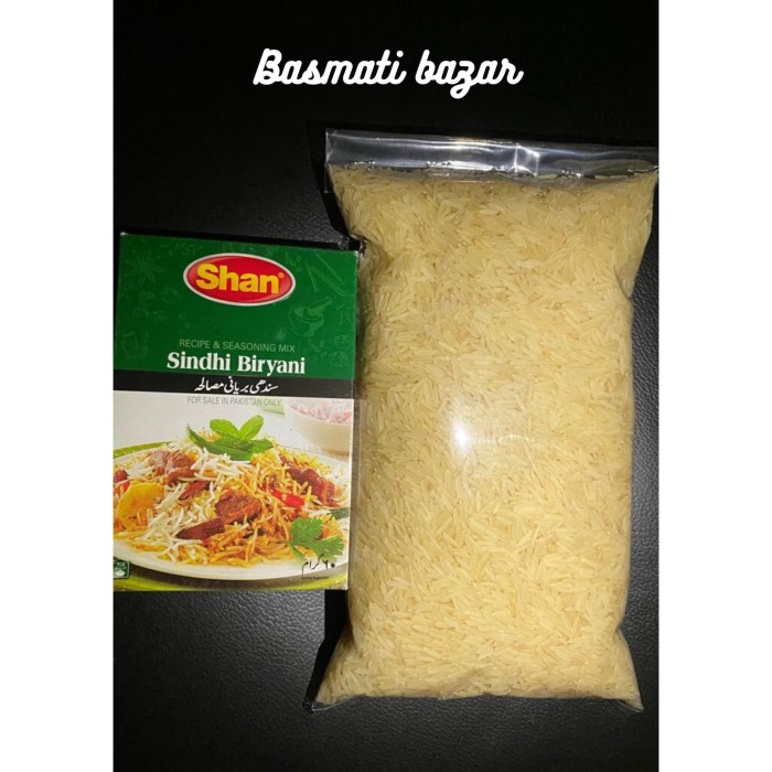 

gr20111r Paket Shan Beras Basmati 1Kg + 1 Paket Shan Bumu Biryani Masala 50 Gr Sv012Ss