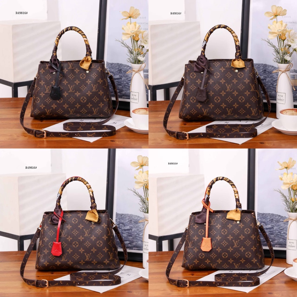 Jual Tas Lv Louis Vuitton Victoire Chain F2410 UIO 94 batam impor original  fashion branded reseller sal