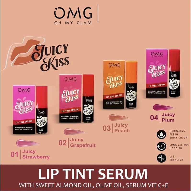 Liptint OMG Murah/LIPTINT JUICY KISS