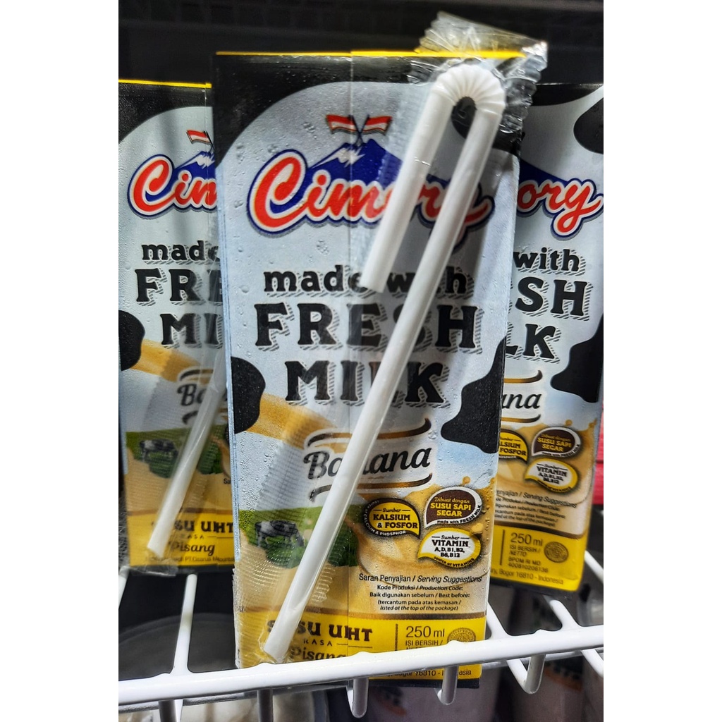 Cimory Fresh Milk BANANA Susu UHT Rasa Pisang 250 ML