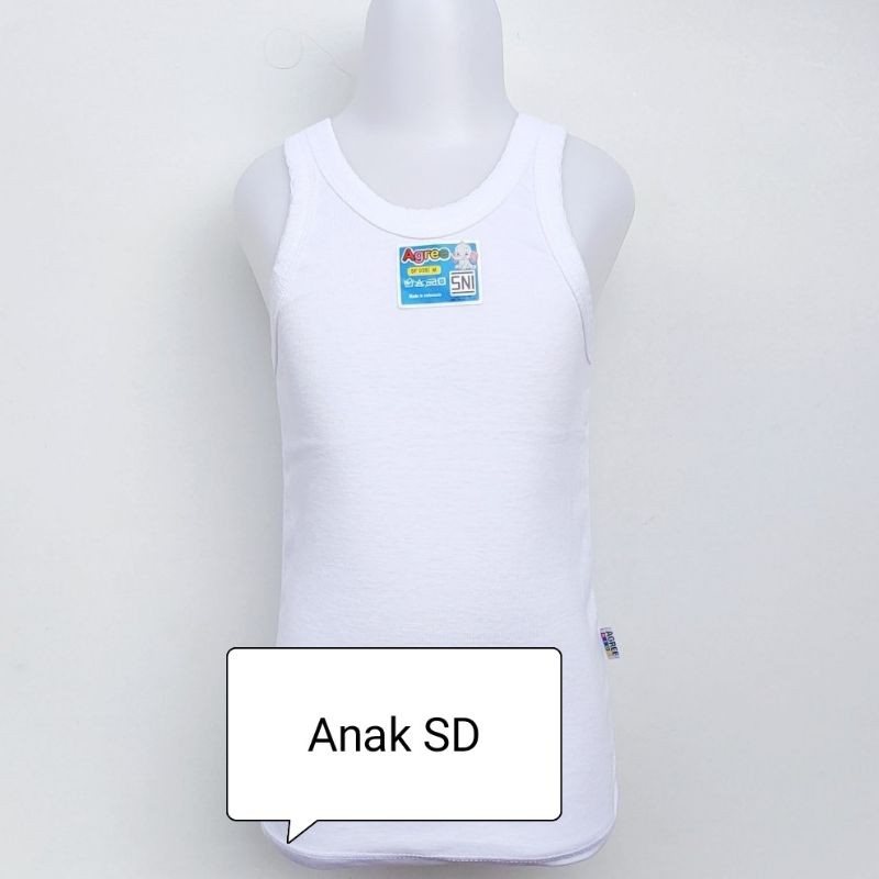 Singlet Agree SG039 Anak Paud TK Kaos Dalam SD