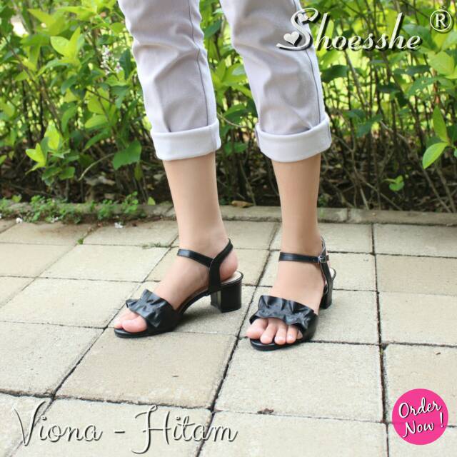 Fsb - VIONA Sandal Heels Wanita Shoesshe