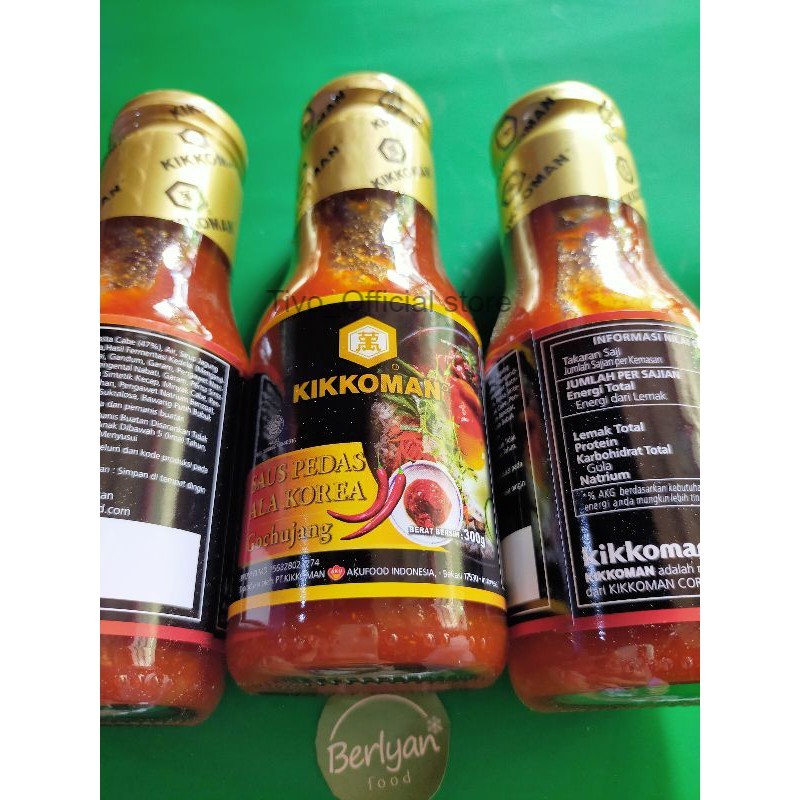 

Gochujang saus pedas ala Korea kikkoman 300 g/jual gochujang saus pedas