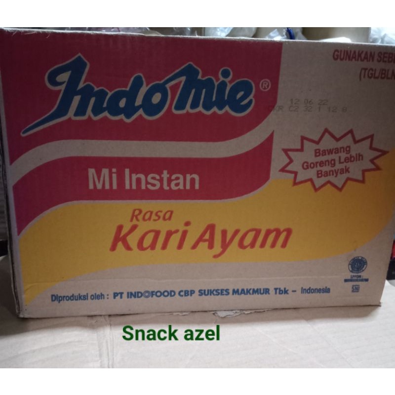 

Indomie Mi Instan Rasa Kari Ayam 1dus