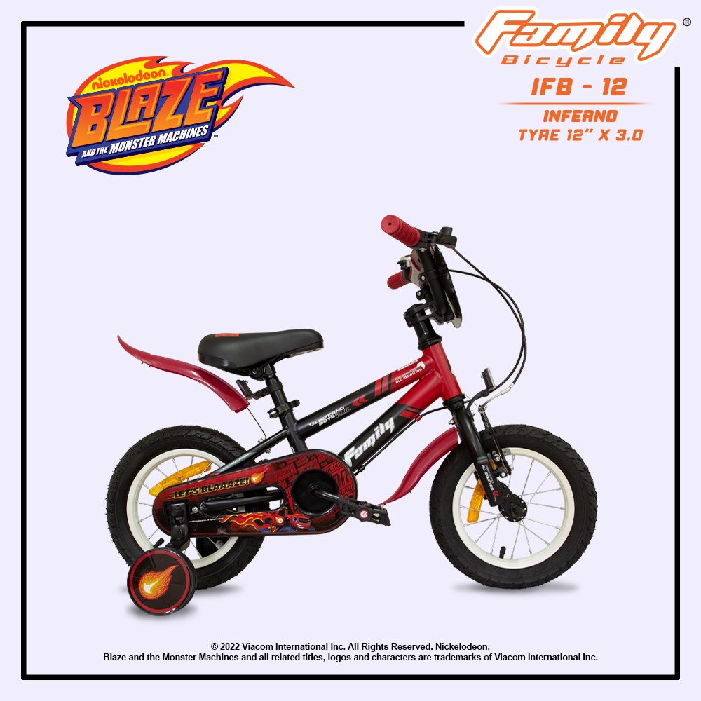 SEPEDA ANAK FAMILY INFERNO BOY BMX 12inch