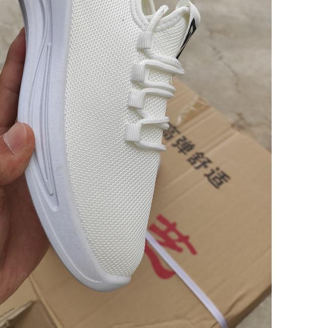 ✹ WAADOO Sport Shoes Pria Cheetah Sepatu Running Olahraga Putih ♞