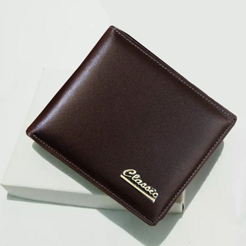 Promo!! Discount DOMPET PRIA MURAH MAHIKA SERIES ORI MY QEENA BY KIRANA STUFF Te nge MU TERLARIS A5H-CLASSIC COKLAT