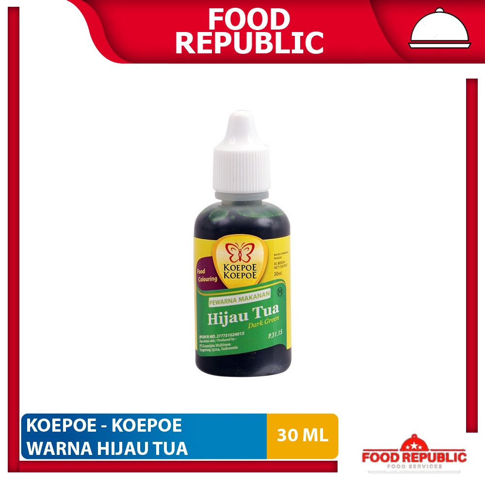 KOEPOE KOEPOE PEWARNA MAKANAN 30 ML FOOD COLORING  MINUMAN KUE HALAL