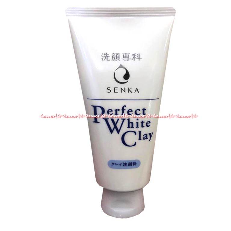 Senka 100gr Perfect White Clay Sabun Pembersih Muka Senca