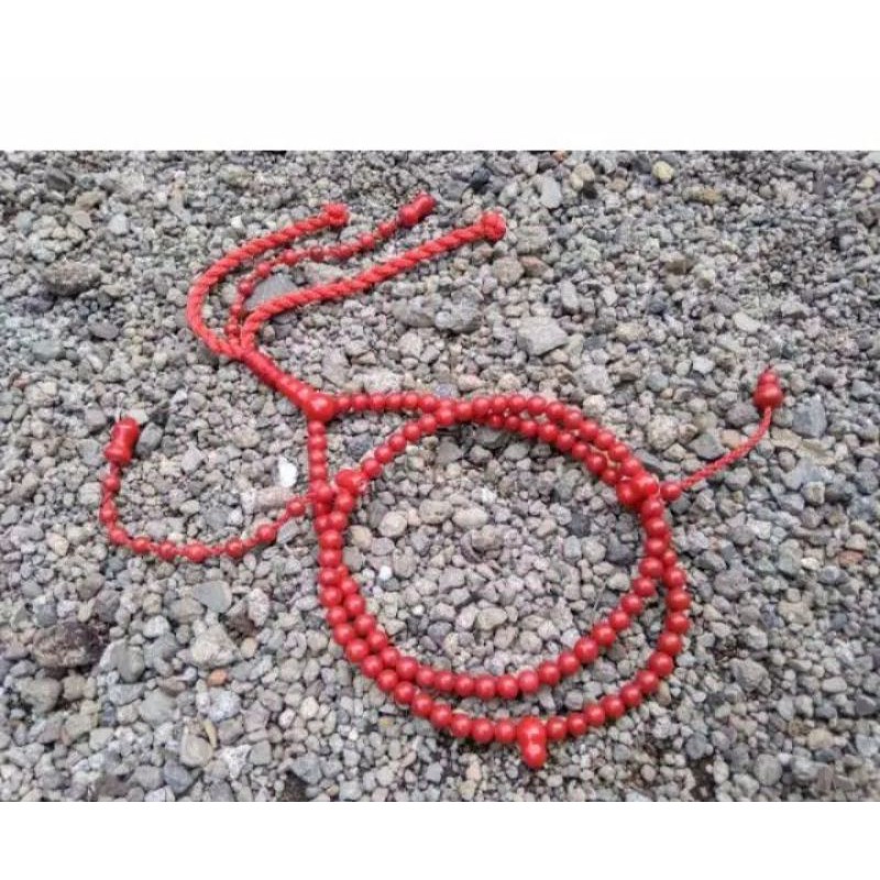 Tasbih Tijani batu marjan 8 mm