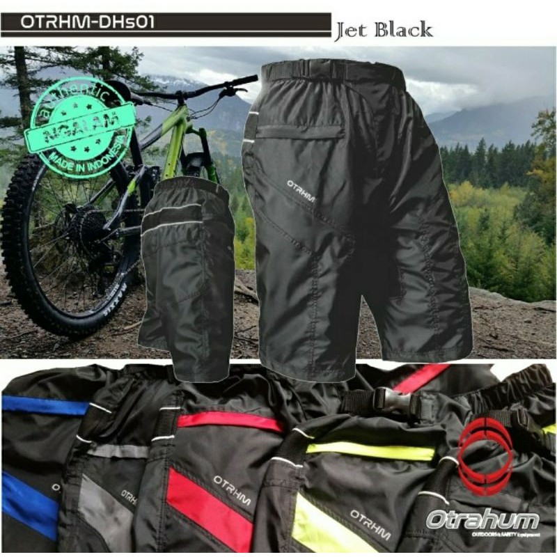 Jumbo Big Size Celana Pendek Sepeda Gowes MTB  Shimano untuk Bersepeda Downhill Outdoor Padding