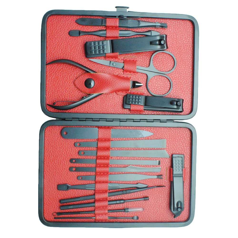 DIOLAN Nail Art Set Manicure Pedicure 18 PCS Multifungsi Perawatan Kuku Lengkap Serbaguna Murah