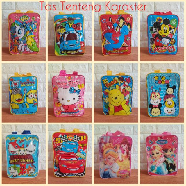 Tas Tenteng Karakter / Tas Bingkisan / Tas Kitab / Tas Anak