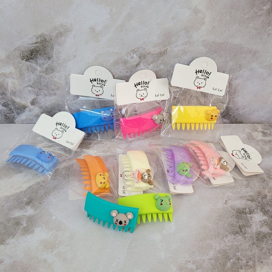 SIRKAM ANAK /SISIR BANDO RAMBUT KARAKTER BONEKA LUCU WARNA