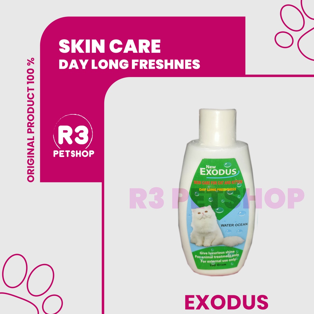 Bedak wangi untuk Kucing EXODUS 100gr - Skin Care